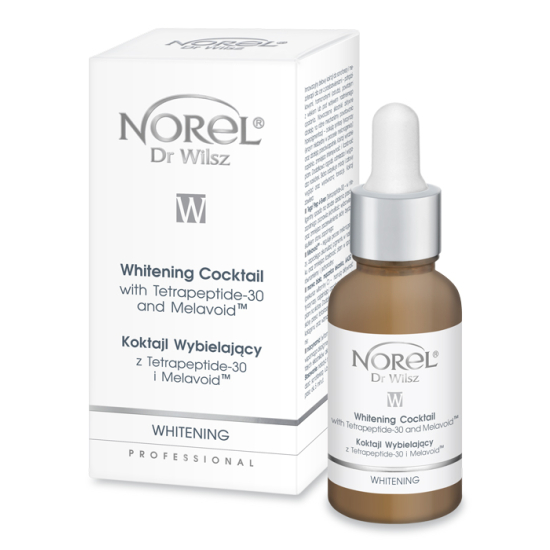 NOREL WHITENING  KOKTAJL  DO MEZOTERAPII WYBIELAJĄCY Z TETRAPEPTIDE-30 30ML PA198